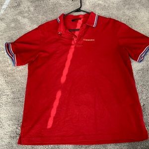 Red 100% authentic Prada shirt